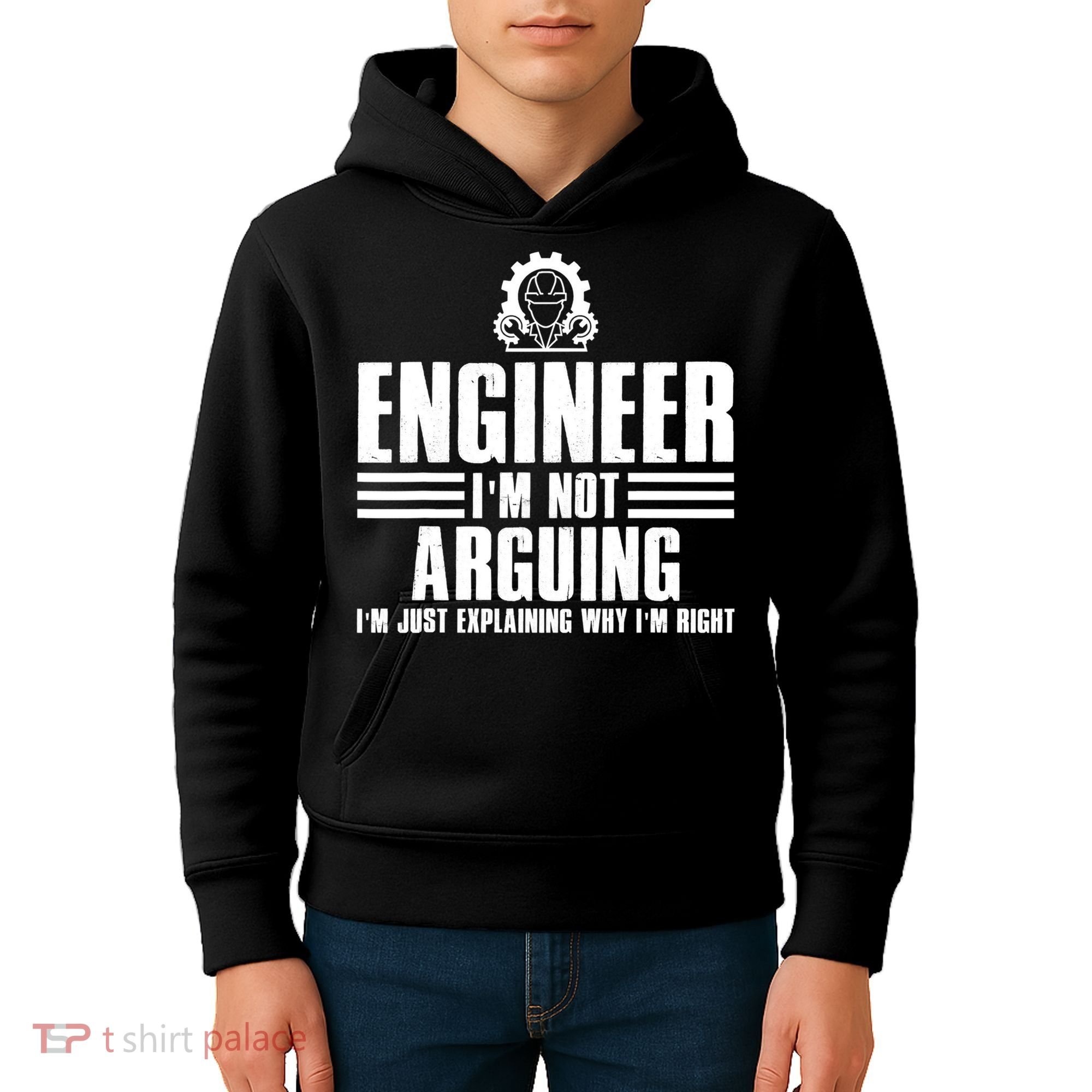Funny Engineer Art Mechanic Electrical Engineering Gift Kids Hoodie