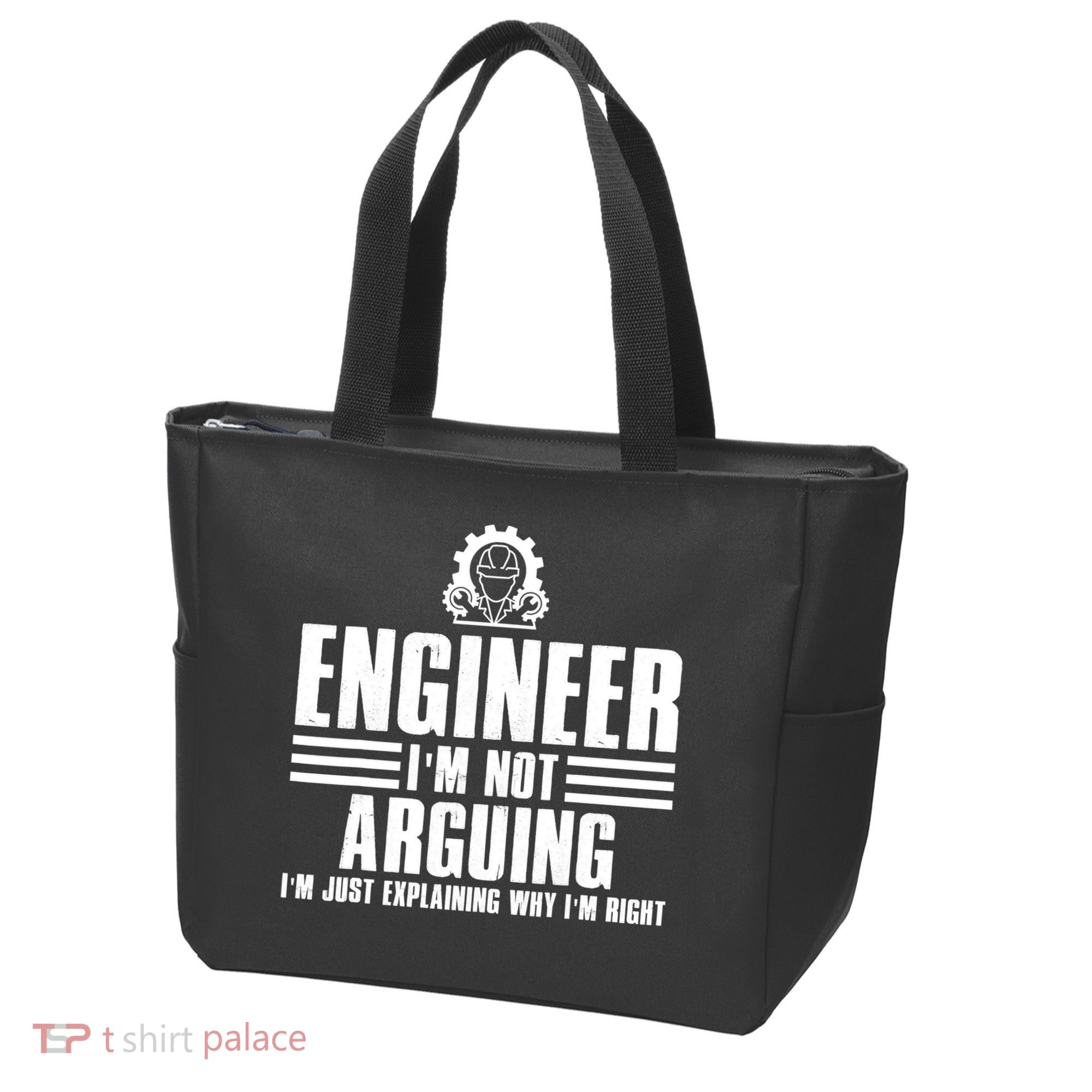 Funny Engineer Art Mechanic Electrical Engineering Gift Tote Bag