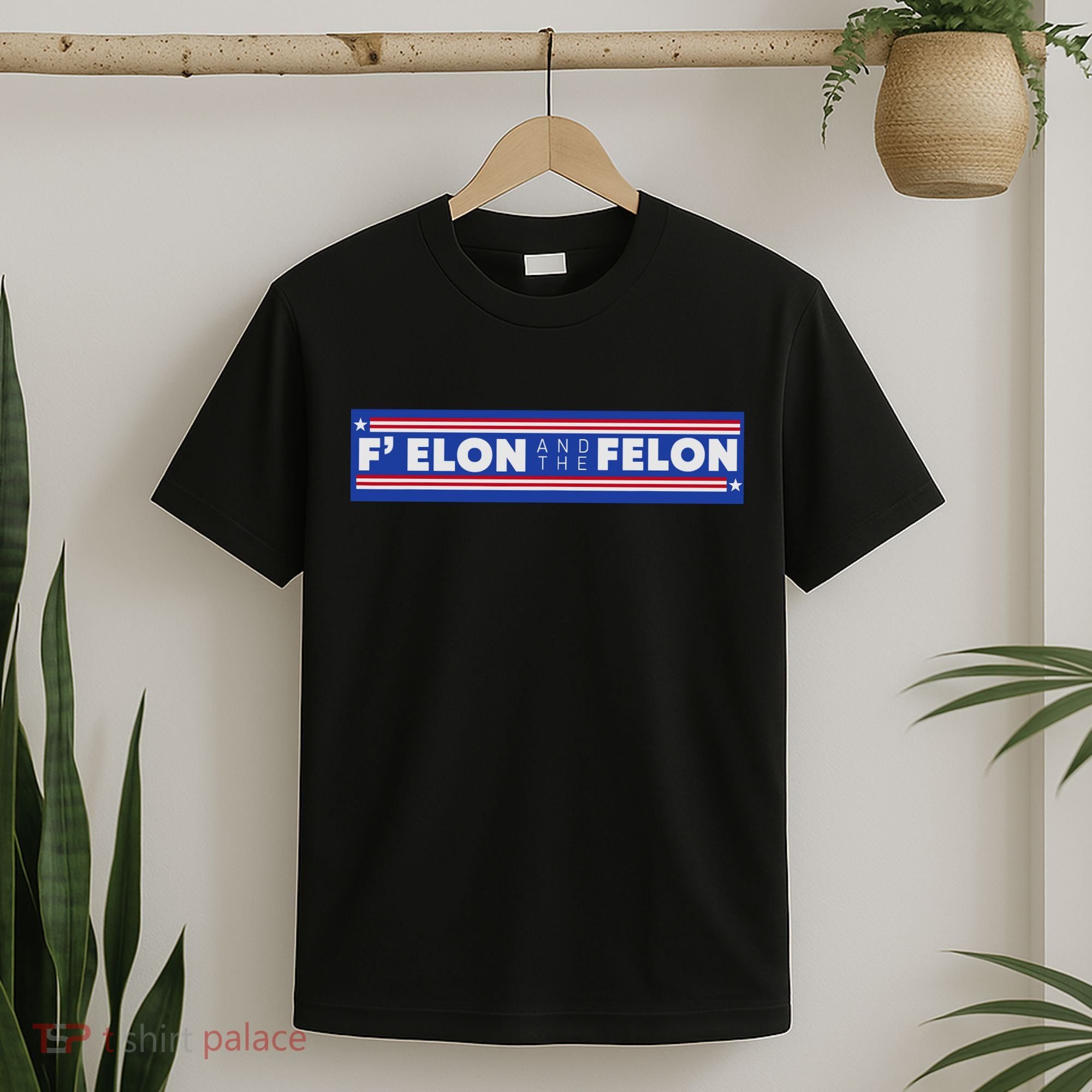 F Elon And The Felon T-Shirt
