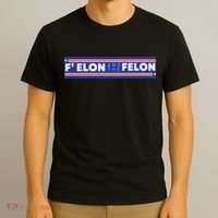 F Elon And The Felon T-Shirt thumb 3