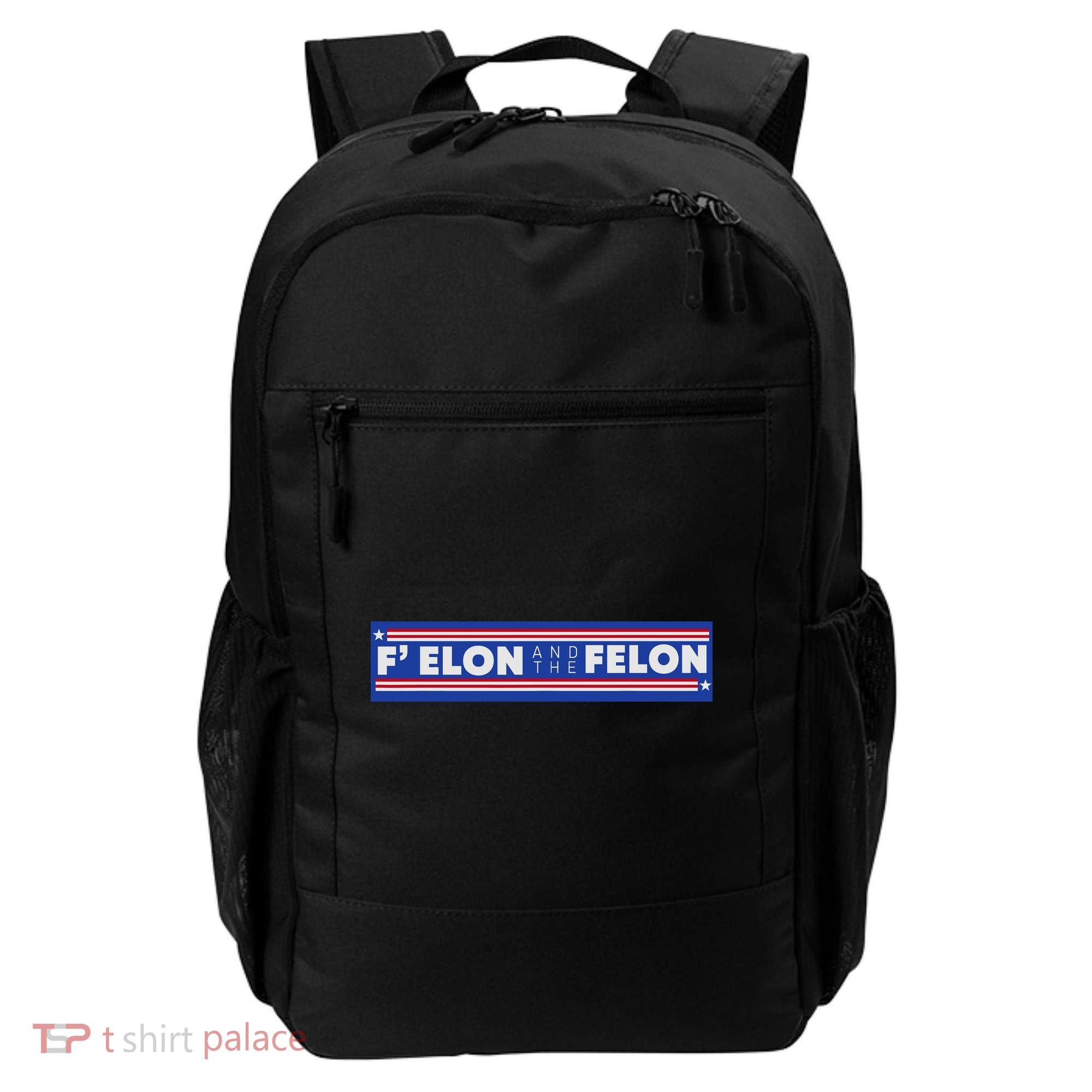 F Elon And The Felon Backpack