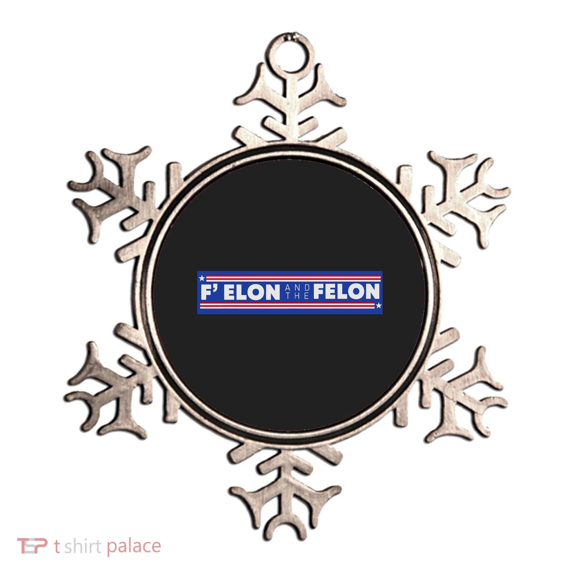 F Elon And The Felon Ornament