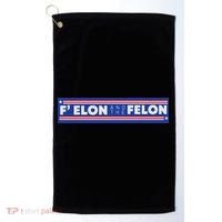 F Elon And The Felon Golf Towel thumb 0