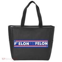 F Elon And The Felon Tote Bag thumb 0
