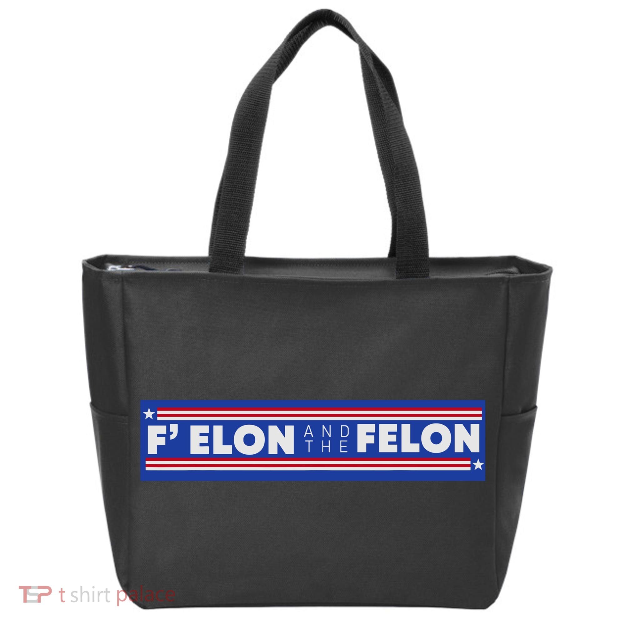 F Elon And The Felon Tote Bag