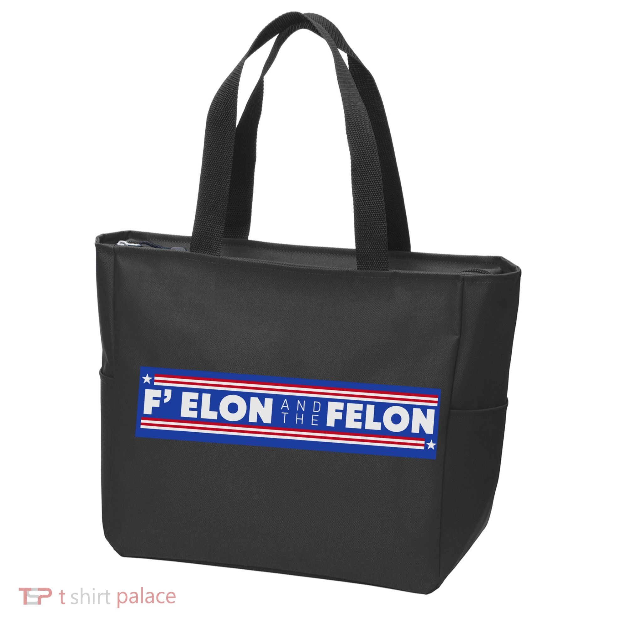 F Elon And The Felon Tote Bag