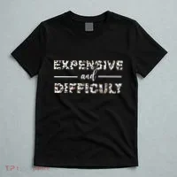 Funny Expensive And Difficult Leopard Sassy Mom Sarcastic T-Shirt thumb 5