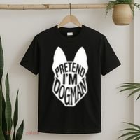 Funny Easy Adult Halloween Costumes Pretend I'm Dogman T-Shirt thumb 2