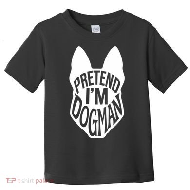 Funny Easy Adult Halloween Costumes Pretend I'm Dogman Toddler T-Shirt