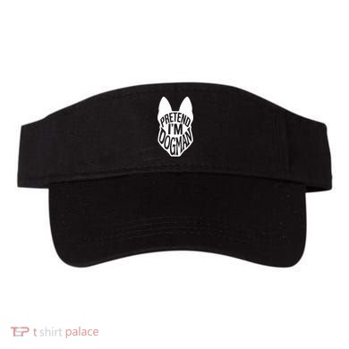 Funny Easy Adult Halloween Costumes Pretend I'm Dogman Visor