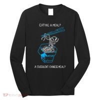 Funny Eating A Meal A Succulent Chinese Meal Long Sleeve Shirt thumb 0