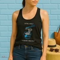 Funny Eating A Meal A Succulent Chinese Meal Women's Tank Top thumb 2