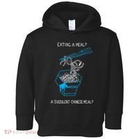 Funny Eating A Meal A Succulent Chinese Meal Toddler Hoodie thumb 0