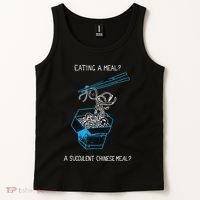 Funny Eating A Meal A Succulent Chinese Meal Tank Top thumb 2