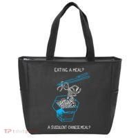 Funny Eating A Meal A Succulent Chinese Meal Tote Bag thumb 0