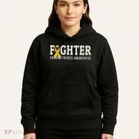 Fighter Endometriosis Awareness Month Ribbon Endo Warrior Hoodie thumb 5