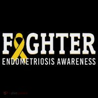 Fighter Endometriosis Awareness Month Ribbon Endo Warrior T-Shirt thumb 7