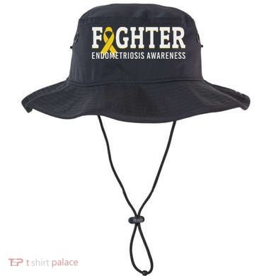 Fighter Endometriosis Awareness Month Ribbon Endo Warrior Bucket Hat