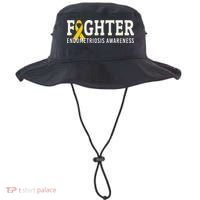 Fighter Endometriosis Awareness Month Ribbon Endo Warrior Bucket Hat thumb 0