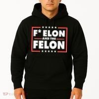 F Elon and the Felon Hoodie thumb 2