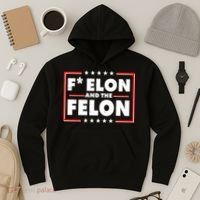 F Elon and the Felon Hoodie thumb 3