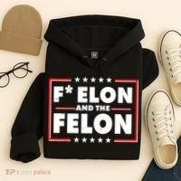 F Elon and the Felon Hoodie thumb 4