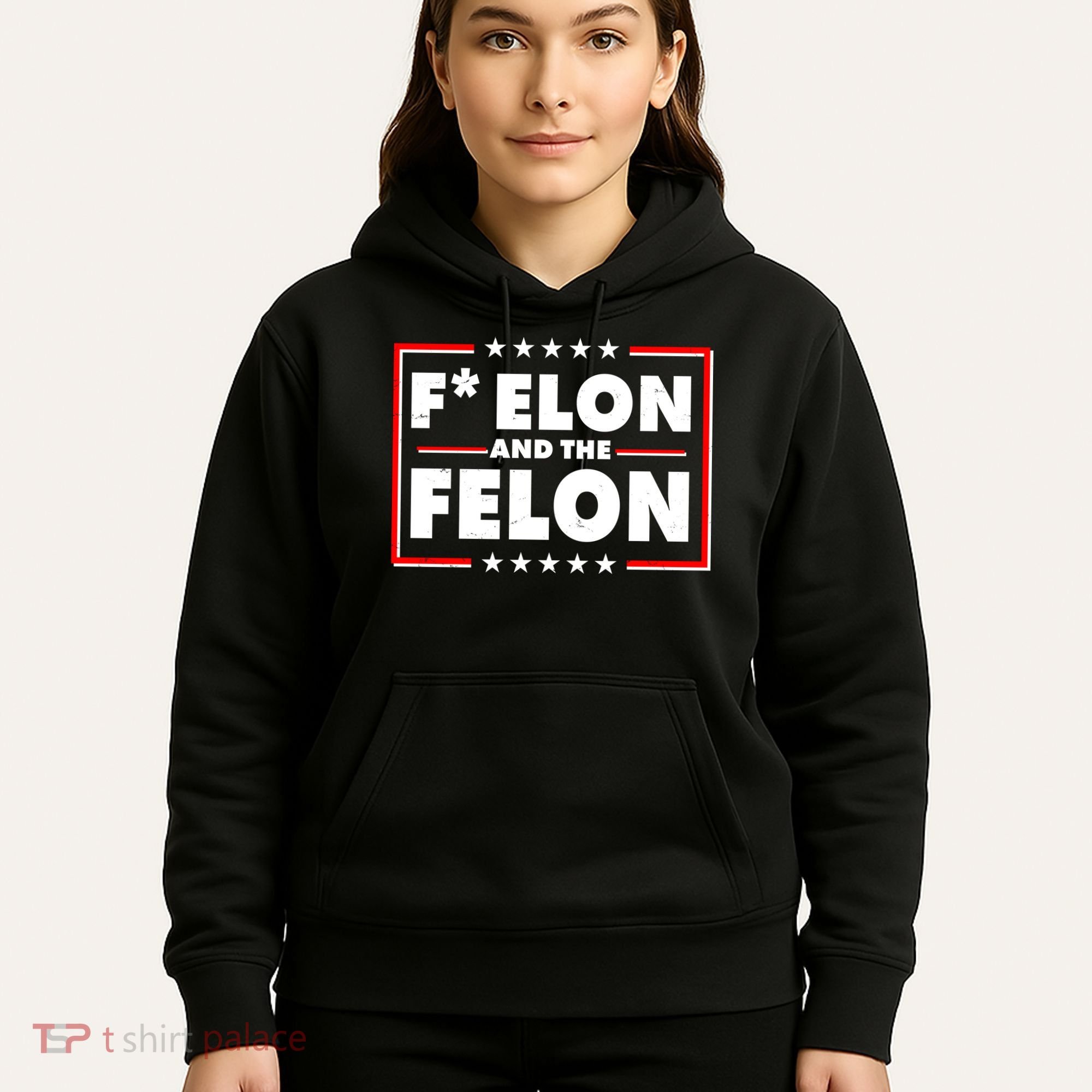 F Elon and the Felon Hoodie