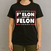 F Elon and the Felon T-Shirt thumb 4