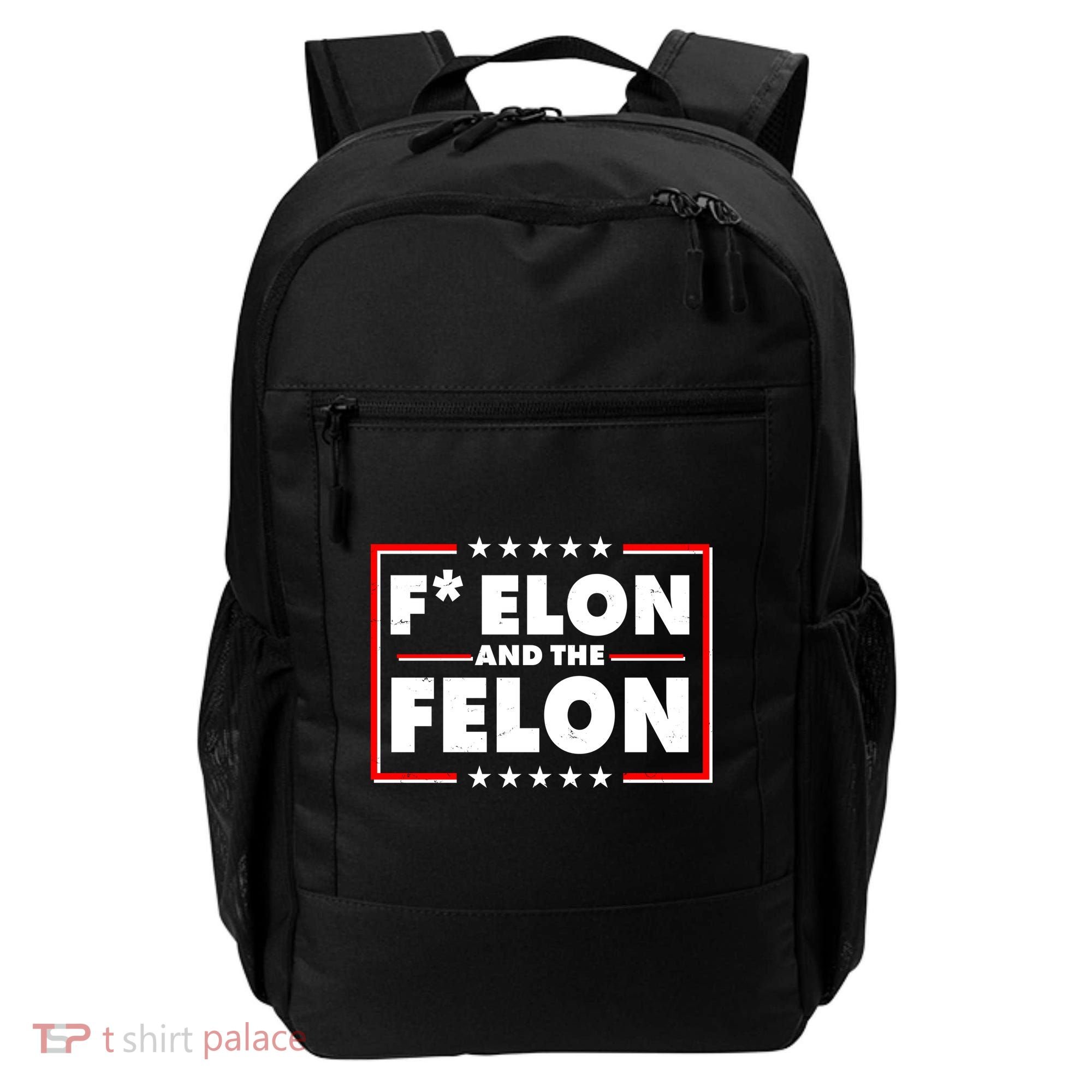 F Elon and the Felon Backpack