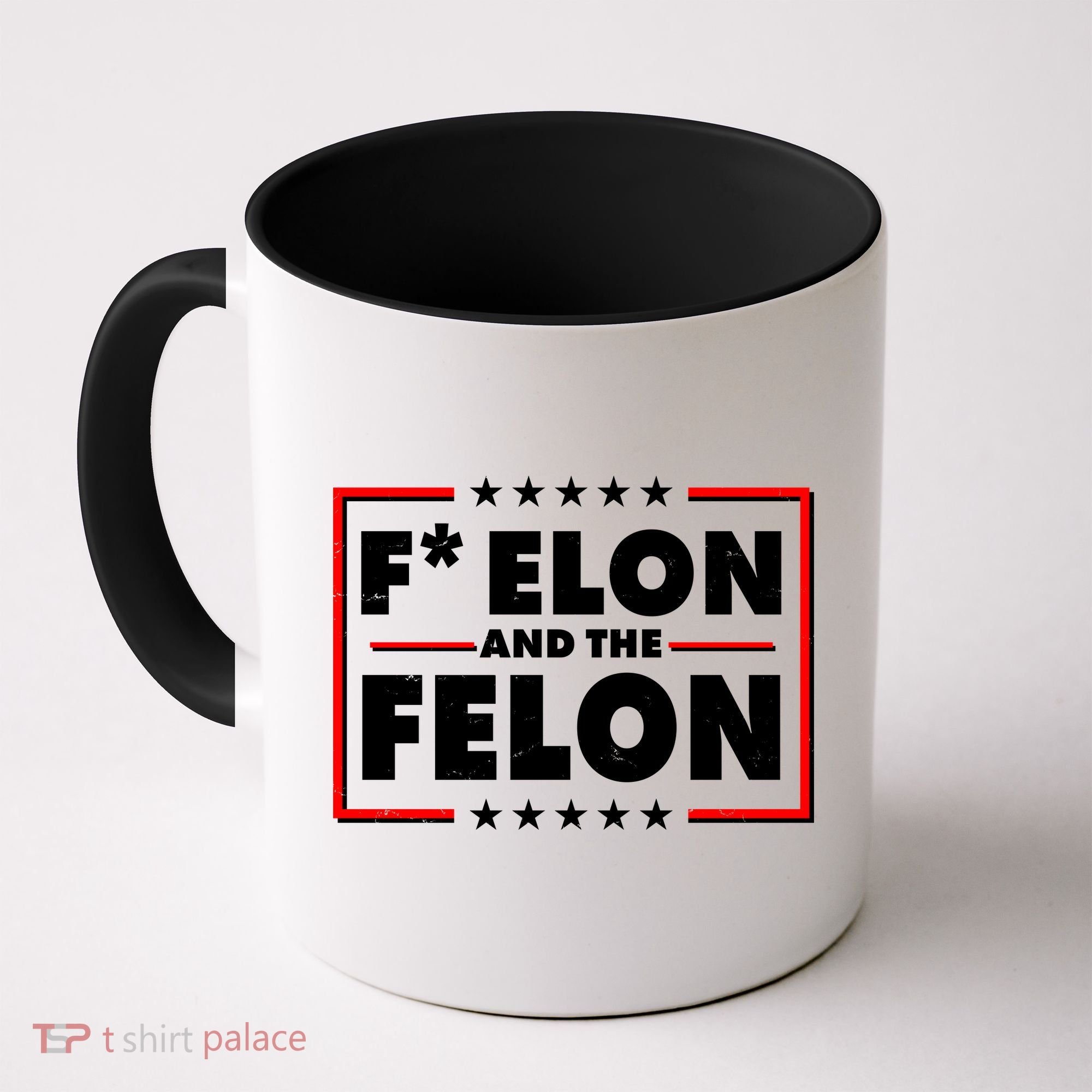 F Elon and the Felon Coffee Mug