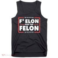 F Elon and the Felon Tank Top thumb 0