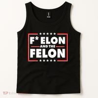F Elon and the Felon Tank Top thumb 2