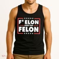 F Elon and the Felon Tank Top thumb 3
