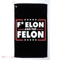 F Elon and the Felon Golf Towel thumb 0