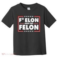 F Elon and the Felon Toddler T-Shirt thumb 0