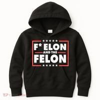 F Elon and the Felon Kids Hoodie thumb 0