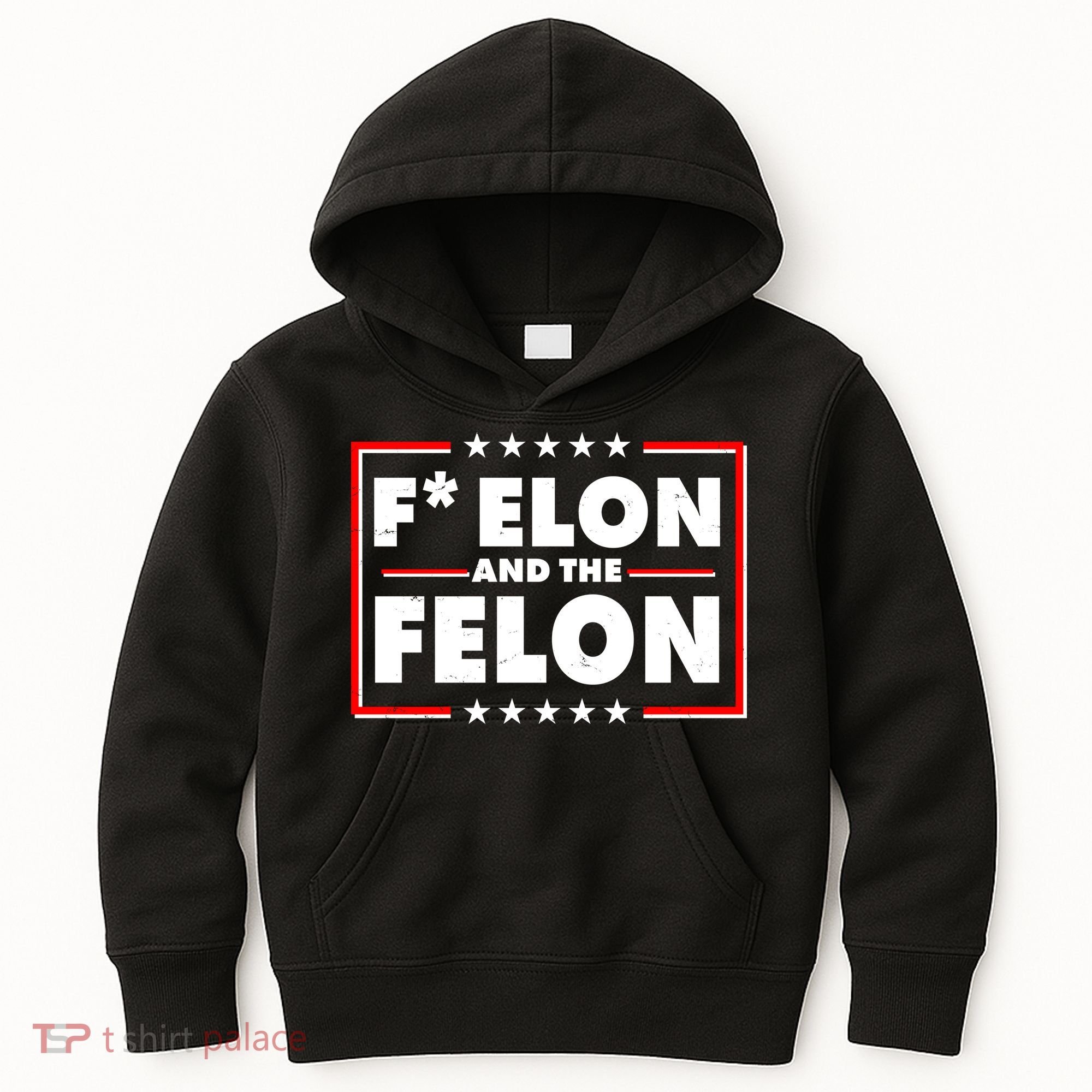 F Elon and the Felon Kids Hoodie