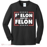 F Elon and the Felon Kids Long Sleeve Shirt thumb 0