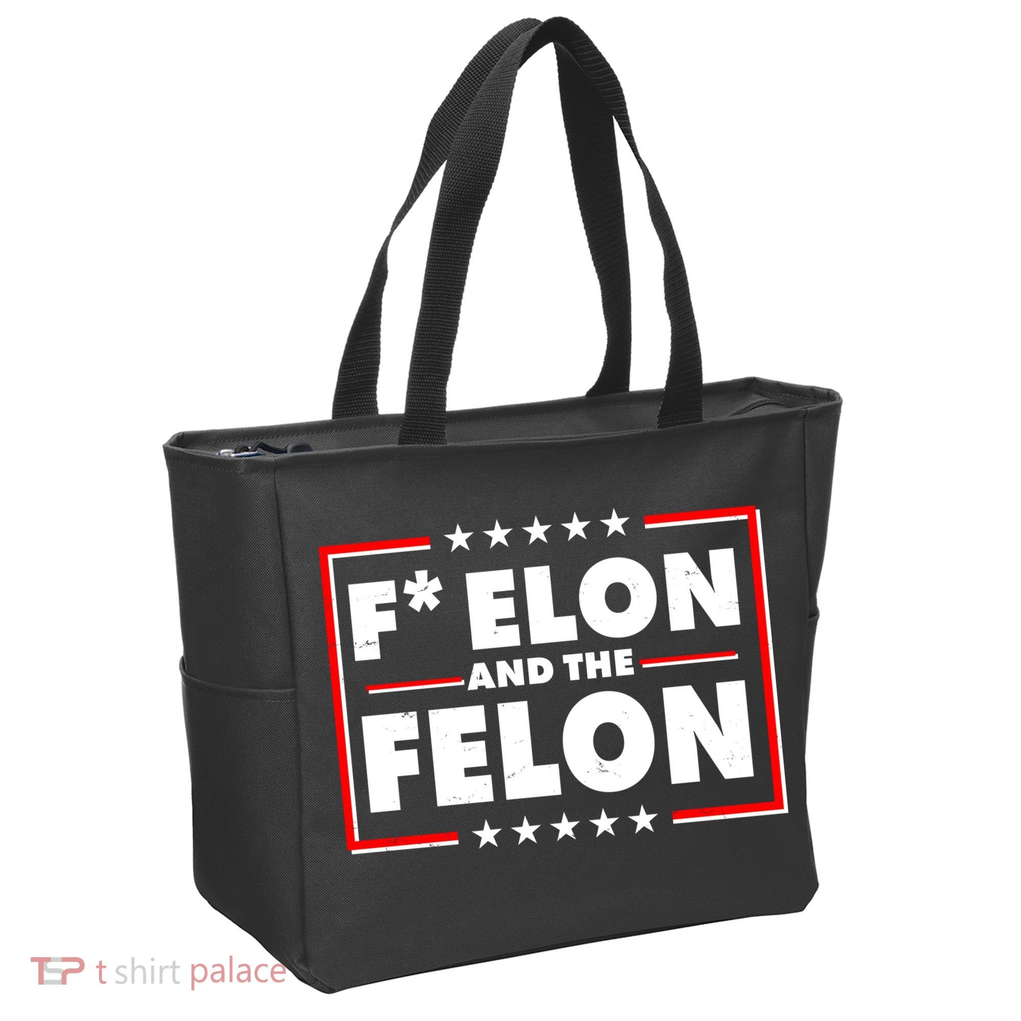 F Elon and the Felon Tote Bag