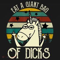 Funny Eat A Bag Of Dicks Gift Bucket Hat thumb 4