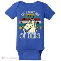Funny Eat A Bag Of Dicks Gift Baby Bodysuit thumb 0