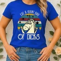 Funny Eat A Bag Of Dicks Gift Women's T-Shirt thumb 2