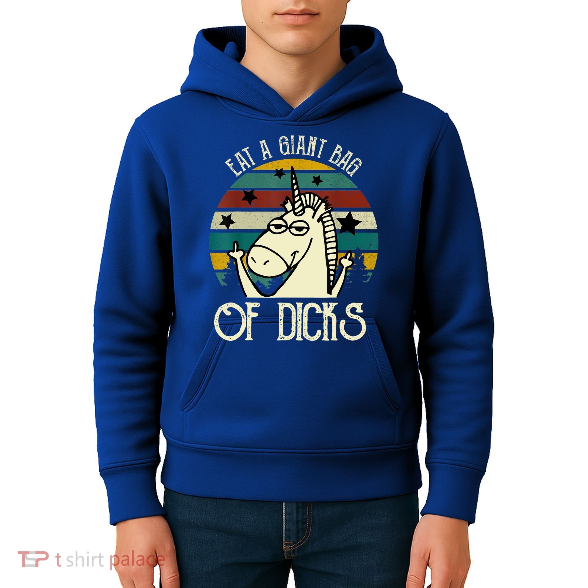 Funny Eat A Bag Of Dicks Gift Kids Hoodie