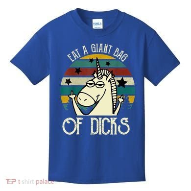 Funny Eat A Bag Of Dicks Gift Kids T-Shirt
