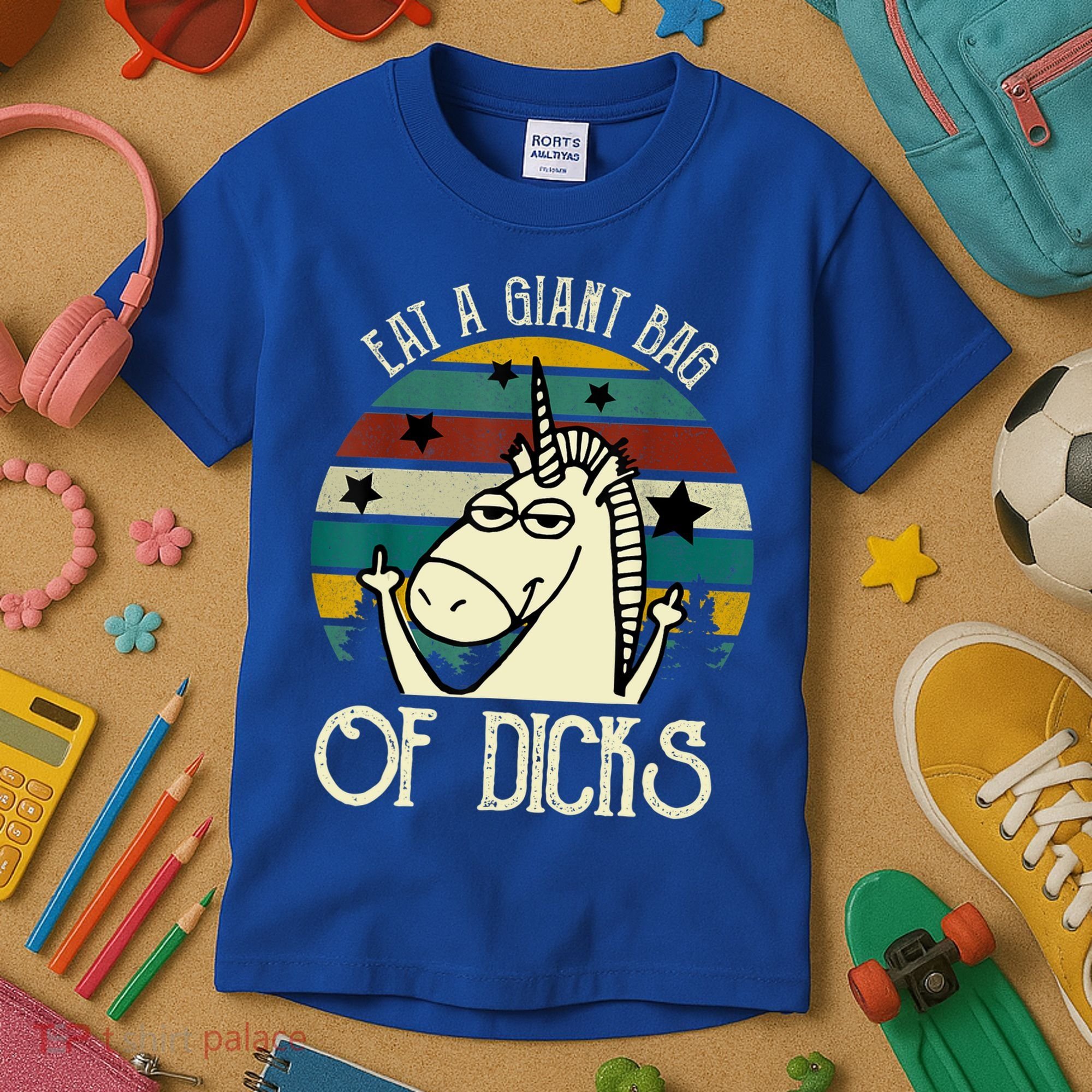 Funny Eat A Bag Of Dicks Gift Kids T-Shirt