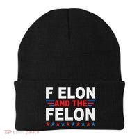 F Elon And The Felon Beanie thumb 0