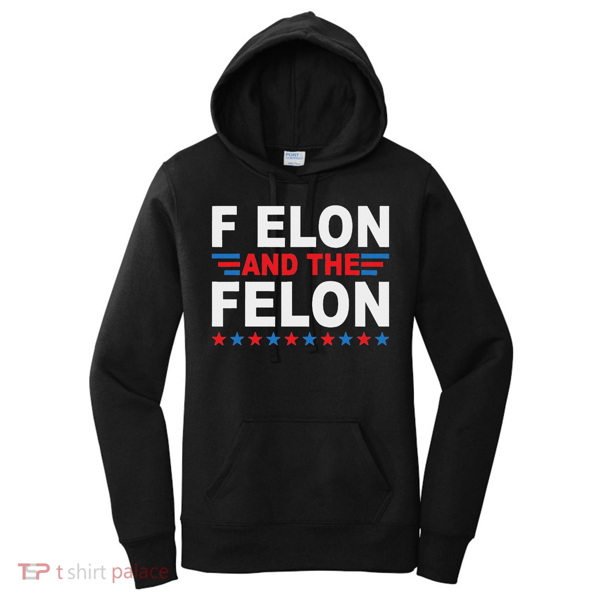 F Elon And The Felon Women's Hoodie