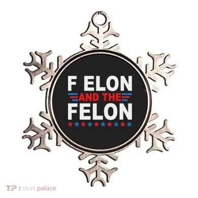 F Elon And The Felon Ornament