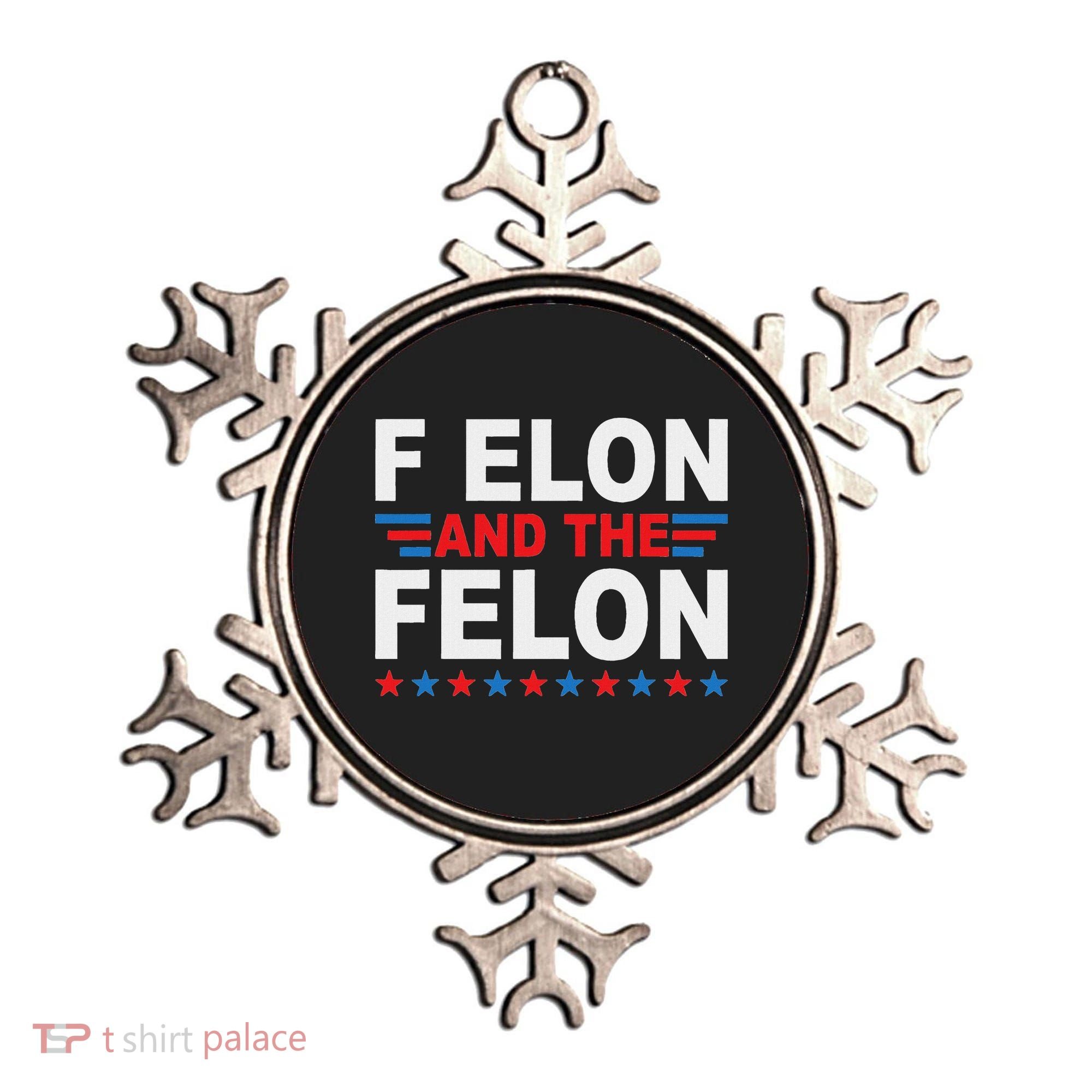 F Elon And The Felon Ornament