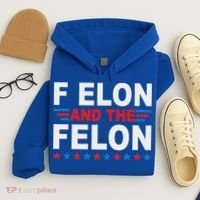 F Elon And The Felon Hoodie thumb 4